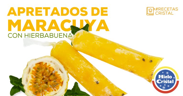 Apretados de Maracuyá con Hierbabuena | #RecetasCristal