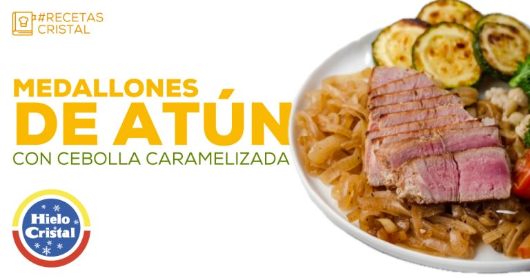 Medallones de Atún con Cebolla Caramelizada | #RecetasCristal