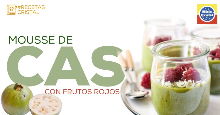 Mousse de Cas con Frutos Rojos | #RecetasCristal