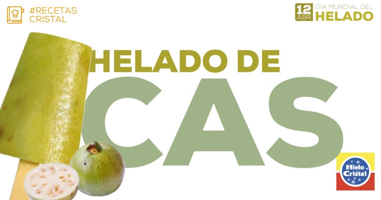 Helado de cas en agua | Costa Rica | Hielo Crostal
