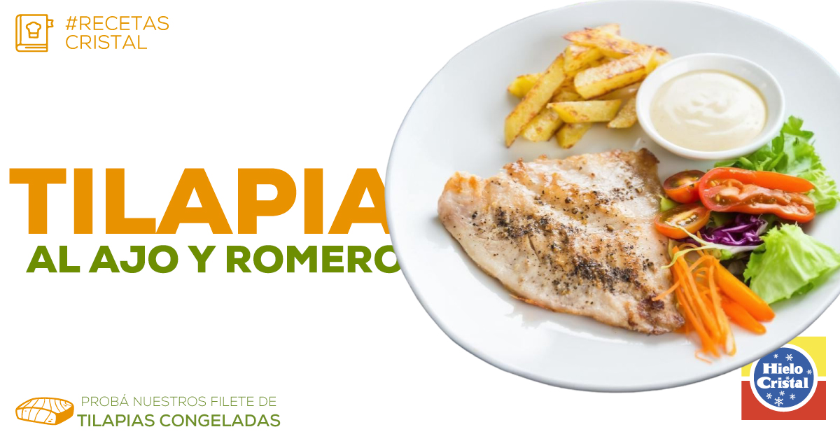 Tilapia marinada al ajo y romero | #RecetasCristal