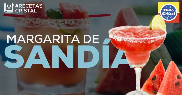 Margarita de Sandía | #RecetasCristal | Costa Rica Hielo Cristal