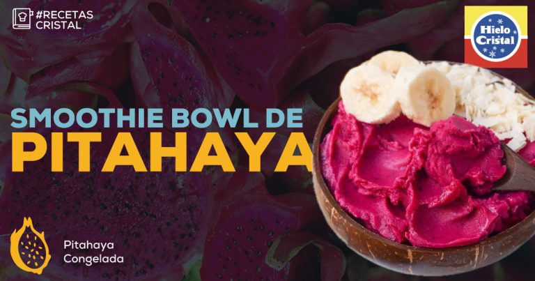 Smoothie Bowl de Pitahaya | #RecetasCristal