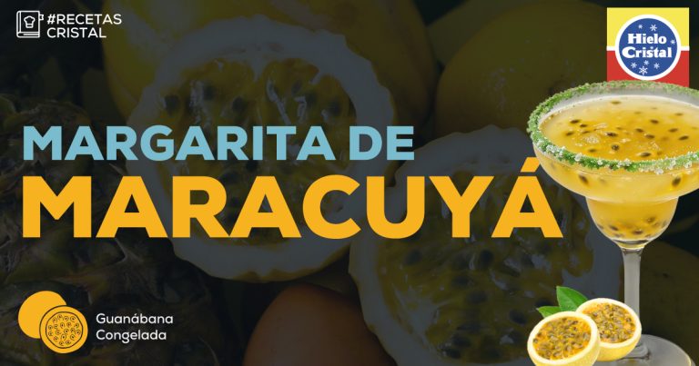 Margarita de Maracuyá | #RecetasCristal