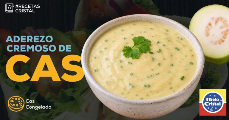 Aderezo Cremoso de Cas | #RecetasCristal